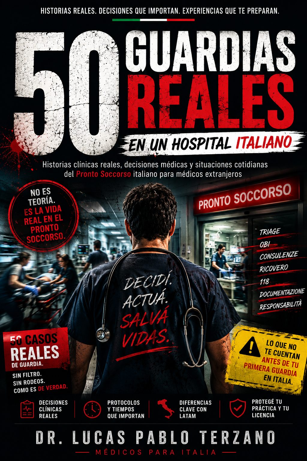 50 Guardias Reales en un Hospital Italiano